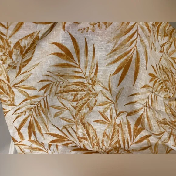 Lost & Wander Linen Blend Midi Skirt Tropical Print - Picture 12 of 12